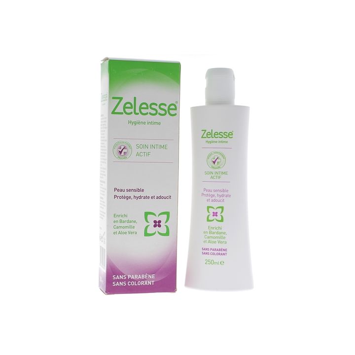 Zelesse aktives Intimpflege - Flasche mit 250 ml