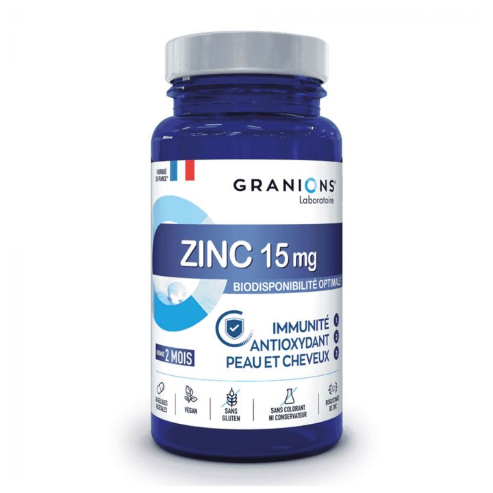 Zink 15mg Granions - Packung mit 60 Kapseln