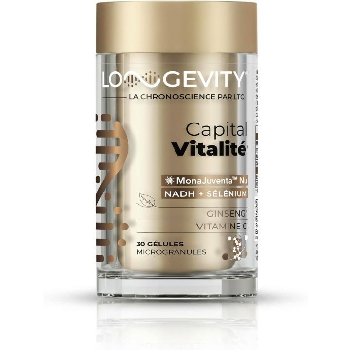 Langlebigkeit Kapital Vitalität Die 3 Eichen - Dose mit 30 Kapseln
