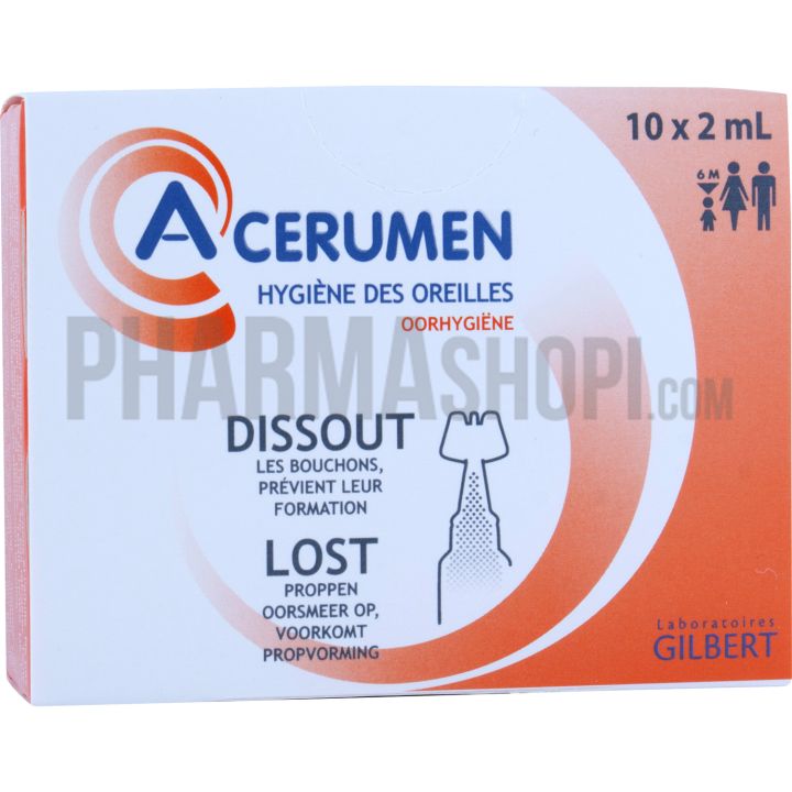 Acerumen Ohrhygiene Einzeldosis - 10 Dosen