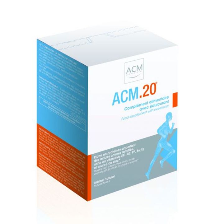 ACM 20 Nahrungsergänzungsmittel ACM - Packung mit 10 Beuteln