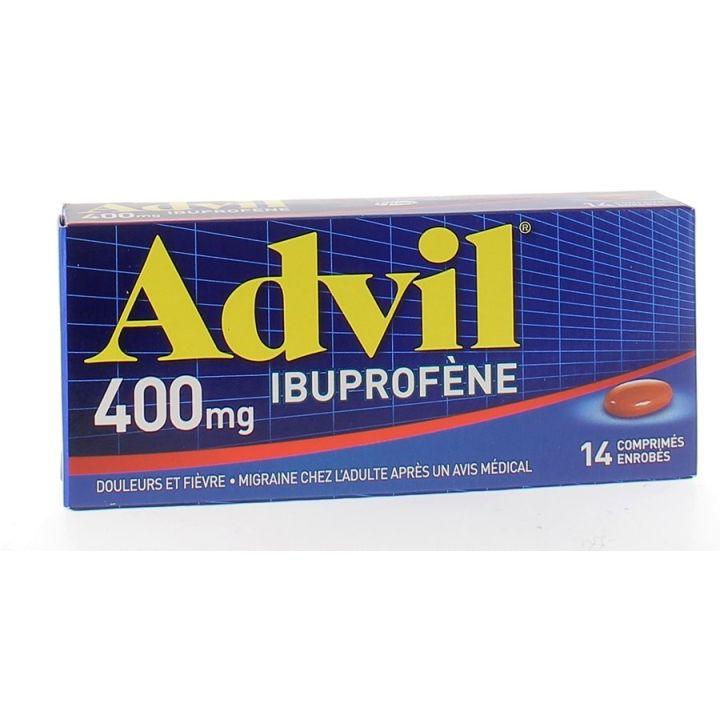 Advil 400mg Tabletten - 14 überzogene Tabletten