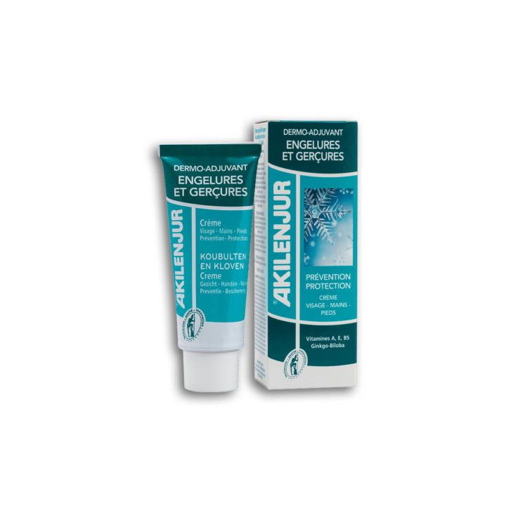 Frostbeulen und Rissbildung Prävention Akilenjur - Tube mit 75 ml