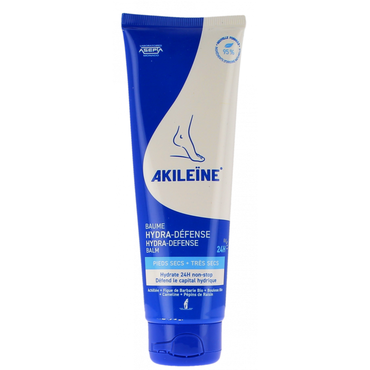 Akileïne Hydra-Defense Balsam für sehr trockene Füße - Tube mit 125 ml