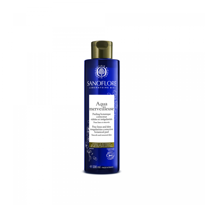 Wunderbare botanische Peeling Aqua regenerierend Sanoflore - Flasche mit 200 ml