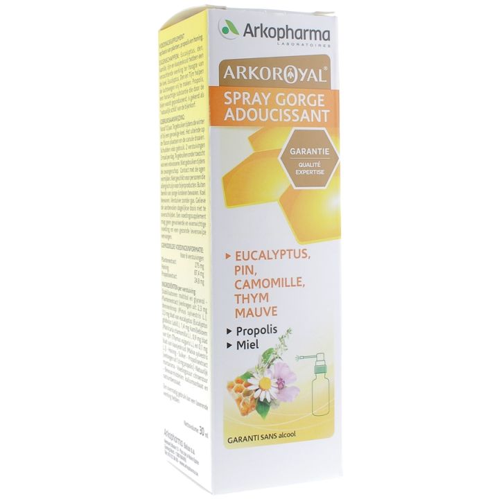 Arko Royal Spray für den Hals mit beruhigender Wirkung Arkopharma - Spray mit 30 ml