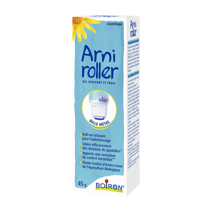 Arniroller Gel beruhigend und kühlend bei Muskelschmerzen Boiron - Tube mit 45 g