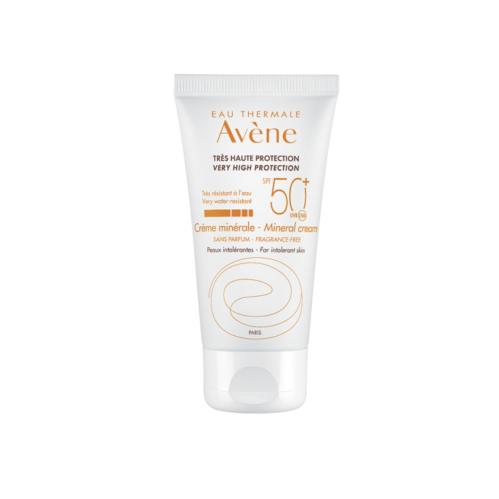 Mineralcreme mit sehr hohem Schutzfaktor SPF 50+ Avène - Flasche mit 50 ml