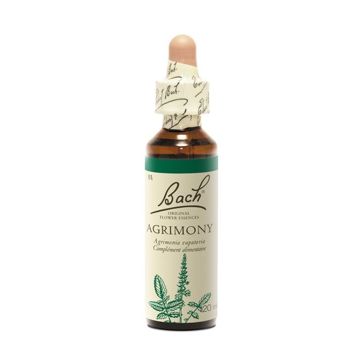 Bachblüte Agrimony Agrimonia eupatoria - Flasche mit 20 ml