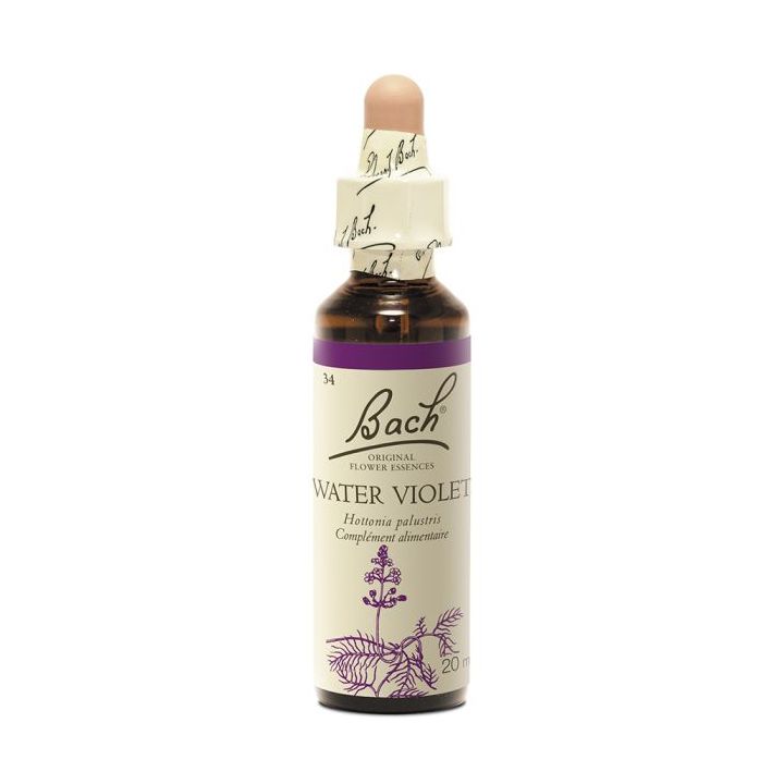 Bachblüte Wasser-Veilchen Hottonia palustris - Flasche mit 20 ml