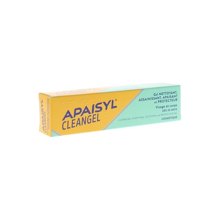 Cleangel Gel reparierende antibakterielle Wirkung Apaisyl - Tube mit 30 ml