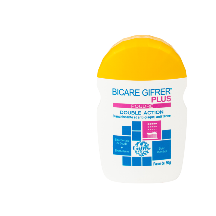 Bicare Gifrer plus Puder Doppelwirkung Gifrer - Flasche mit 60 g