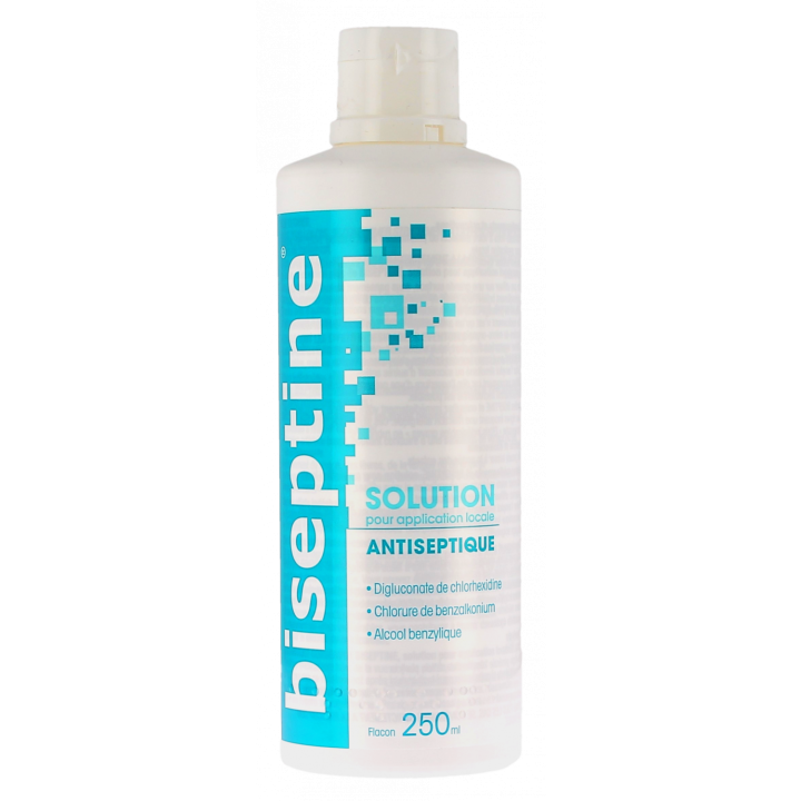 Biseptine Lösung zur lokalen Anwendung - Flasche mit 250 ml