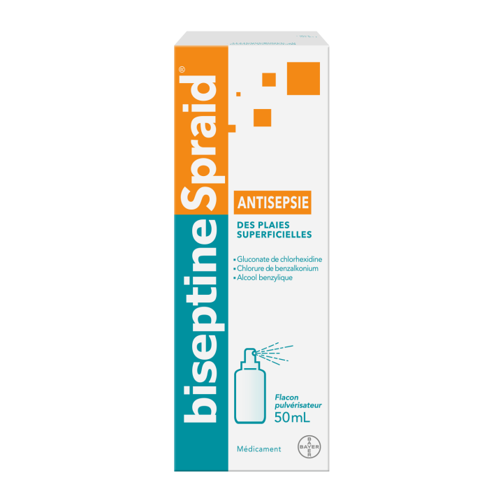 Biseptinespraid Lösung zur kutanen Anwendung - Flasche mit 50 ml