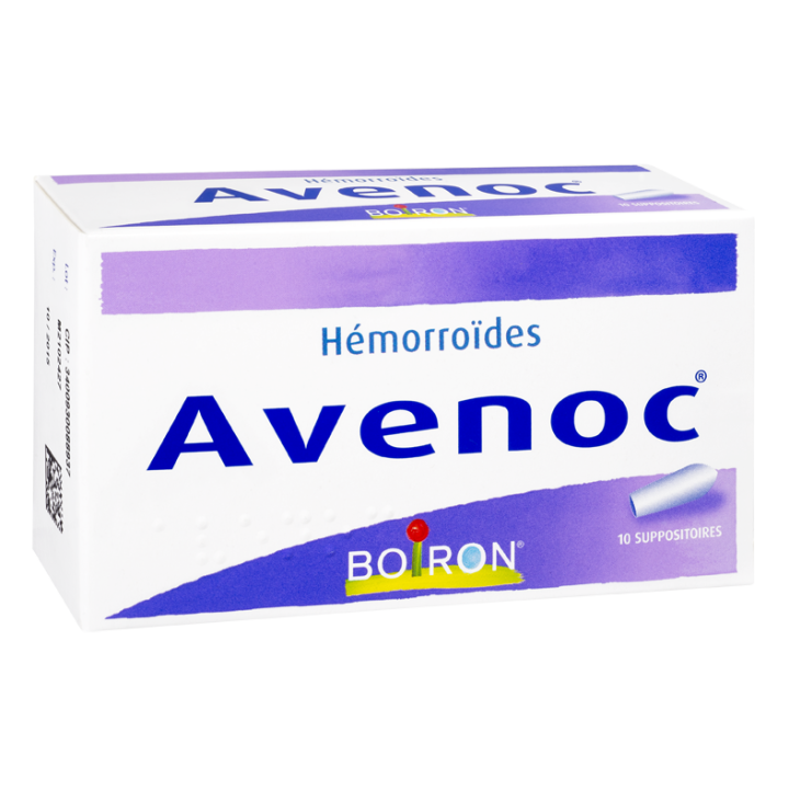 Avenoc Hämorrhoiden Zäpfchen Boiron - Packung mit 10 Zäpfchen