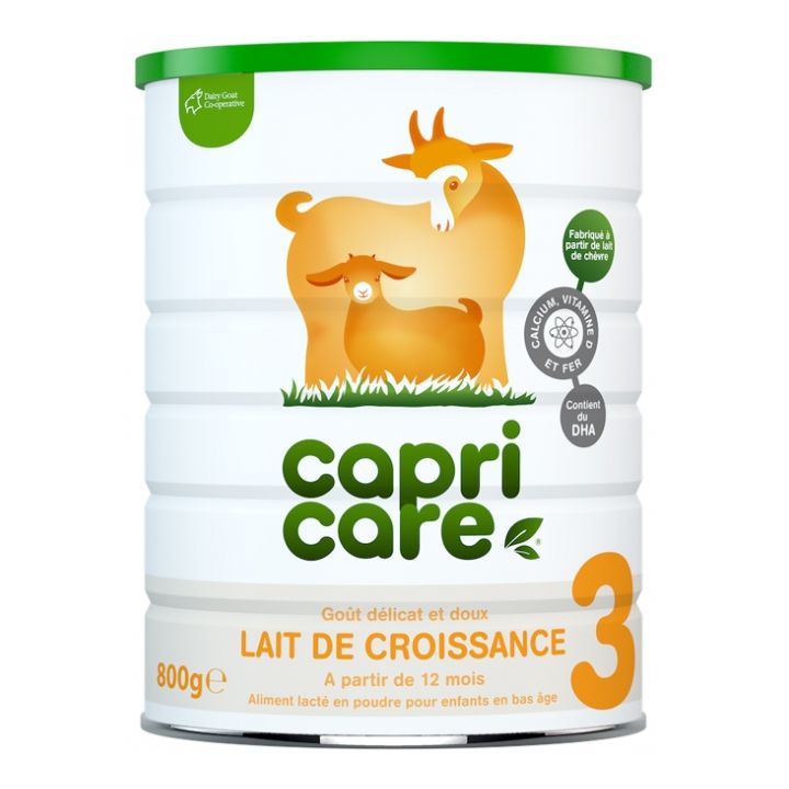 Wachstumsmilch 3 ab 12 Monaten Capricare - Dose mit 800 g