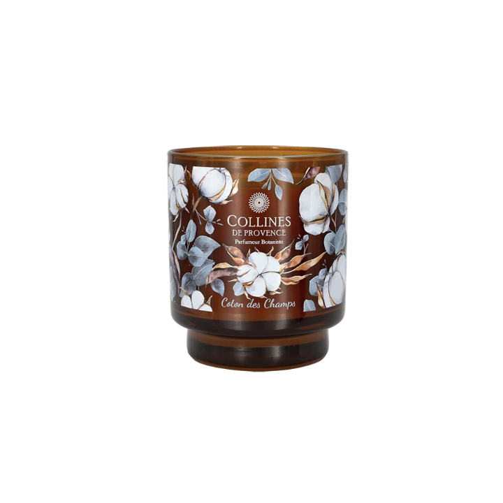 Duftkerze Baumwolle der Felder Collines de Provence - Kerze von 220g