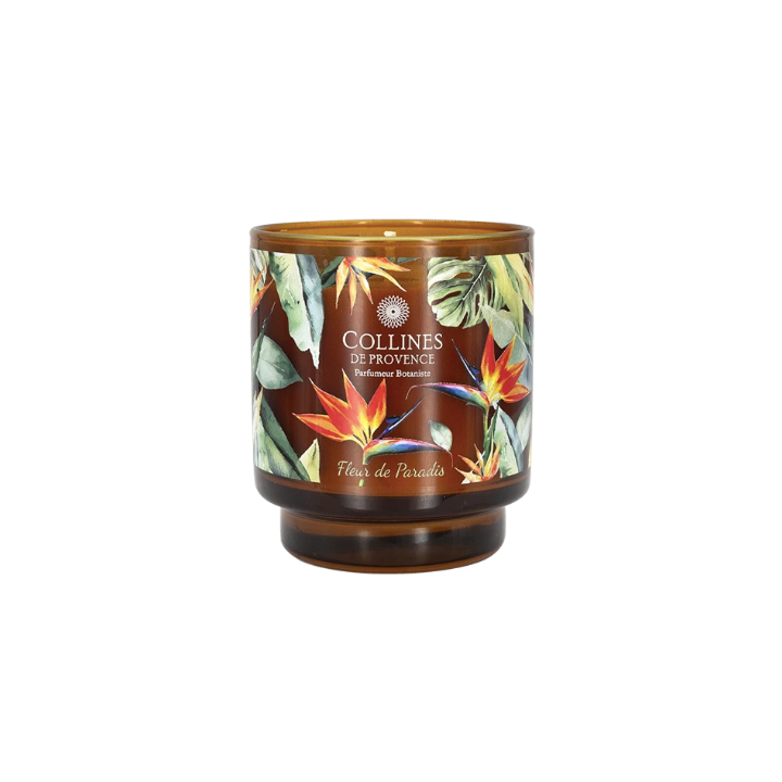 Duftkerze Paradiesblume Collines de Provence - Kerze von 220g