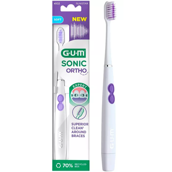 Sonic Ortho Zahnbürste soft Gum - eine Zahnbürste
