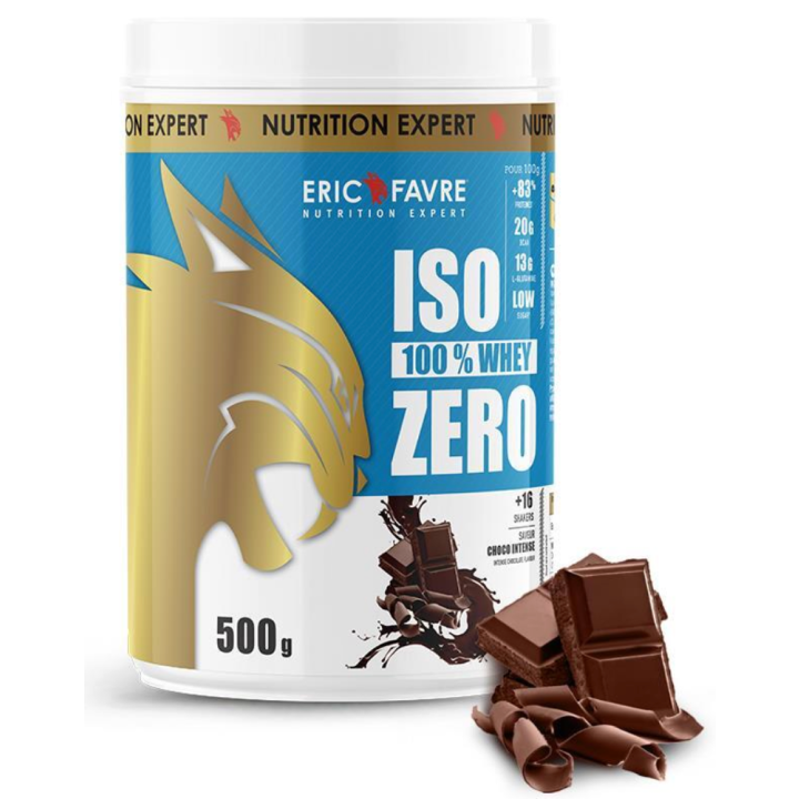 Iso Zero 100% Whey Schokolade Intense Eric Favre - 500g Dose