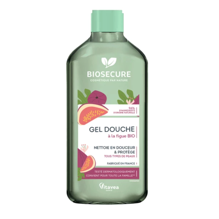 Duschgel mit BIO-Feige Bio Secure - Flasche mit 500ml