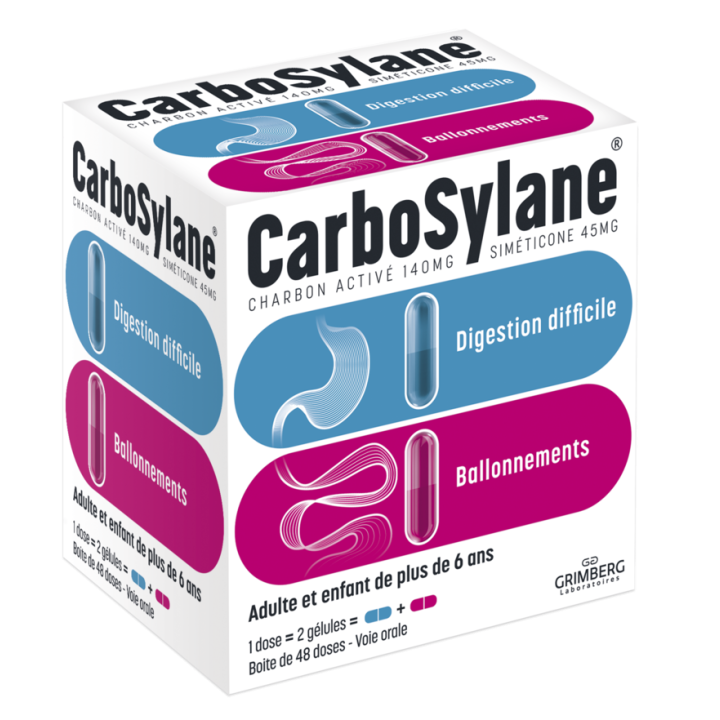 Carbosylane 48 Dosen - Packung mit 96 Kapseln