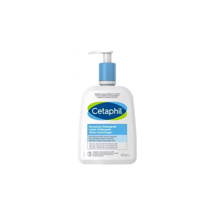 Hochverträgliche Reinigungsmilch Cetaphil - Flasche mit 470 ml