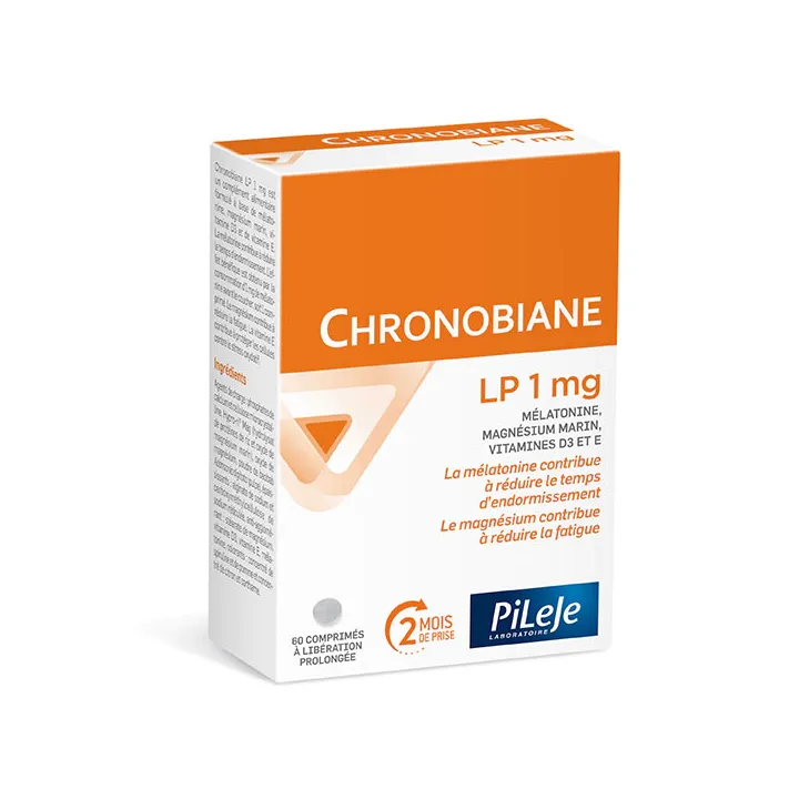 Chronobiane LP 1mg Pileje - Packung mit 60 Tabletten