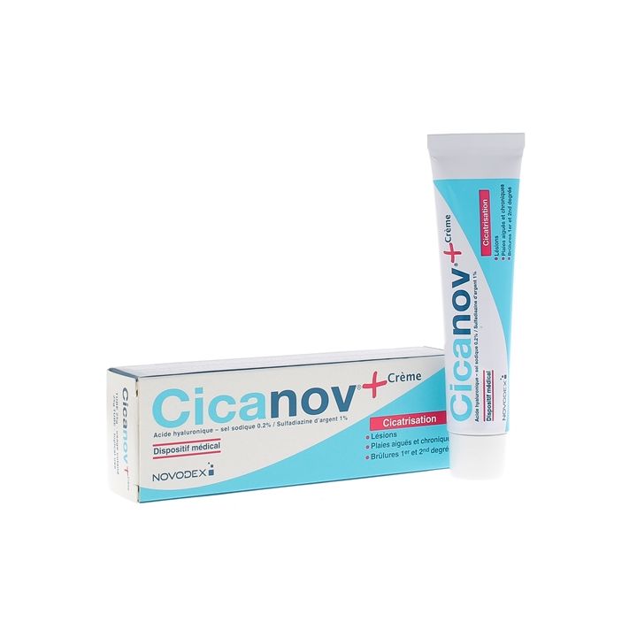 Cicanov+ Wundheilungscreme Novodex - Tube mit 25g