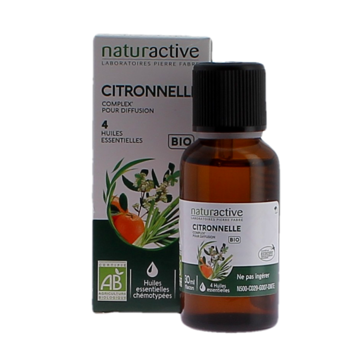 Complex' diffusion Zitronenmelisse bio Naturactive - Flasche mit 30 ml