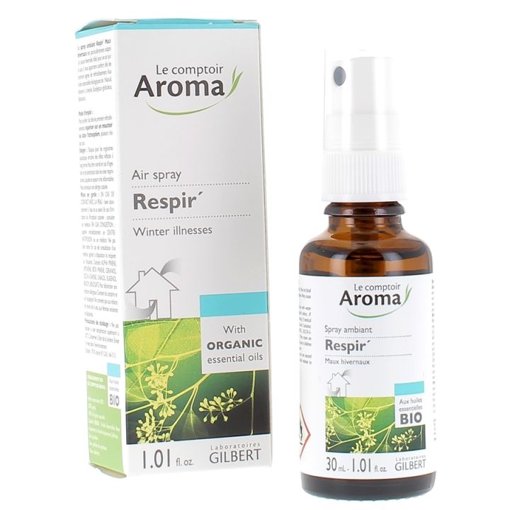 Respir' Raumspray Winterbeschwerden Le Comptoir Aroma - Spray von 30 ml
