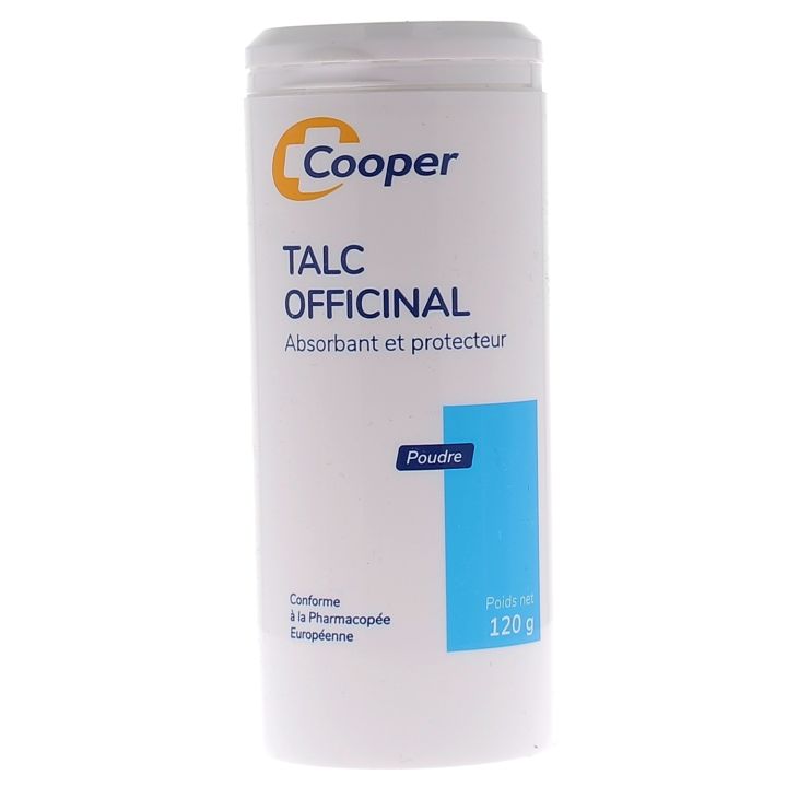 Babysoin Talc officinal Cooper - Flasche mit Puder von 120g