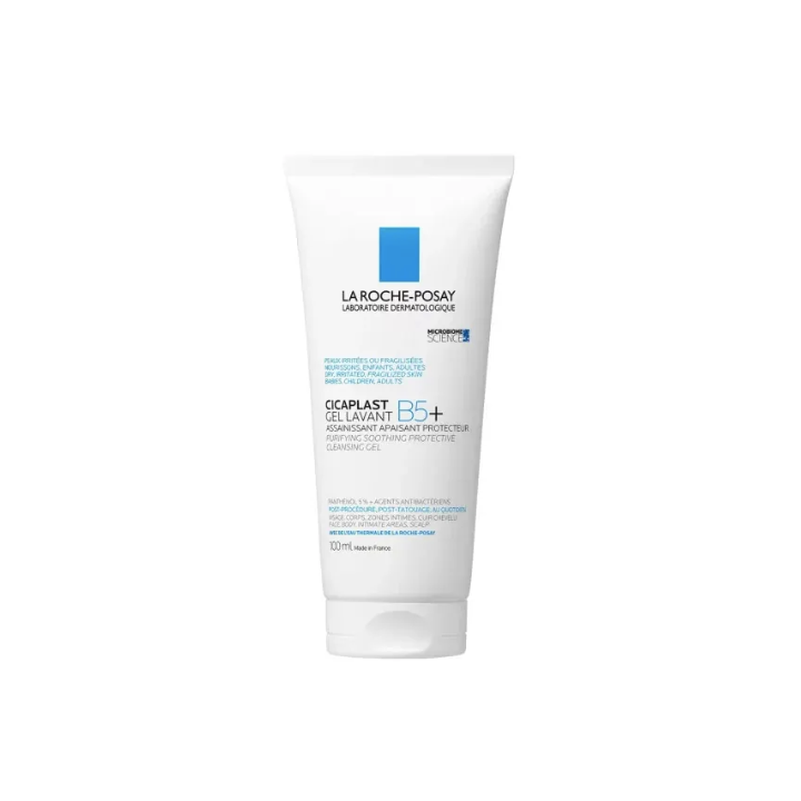 Cicaplast Waschgel reinigend beruhigend schützend B5+ La Roche-Posay - Tube mit 100ml