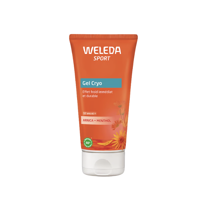 Kryogel mit sofortiger und langanhaltender Kältewirkung Weleda - Tube mit 100 ml