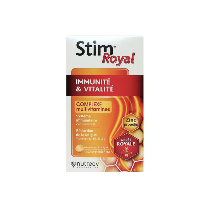 Stim royal Immunität und Vitalität Nutreov - Packung mit 60 Tabletten