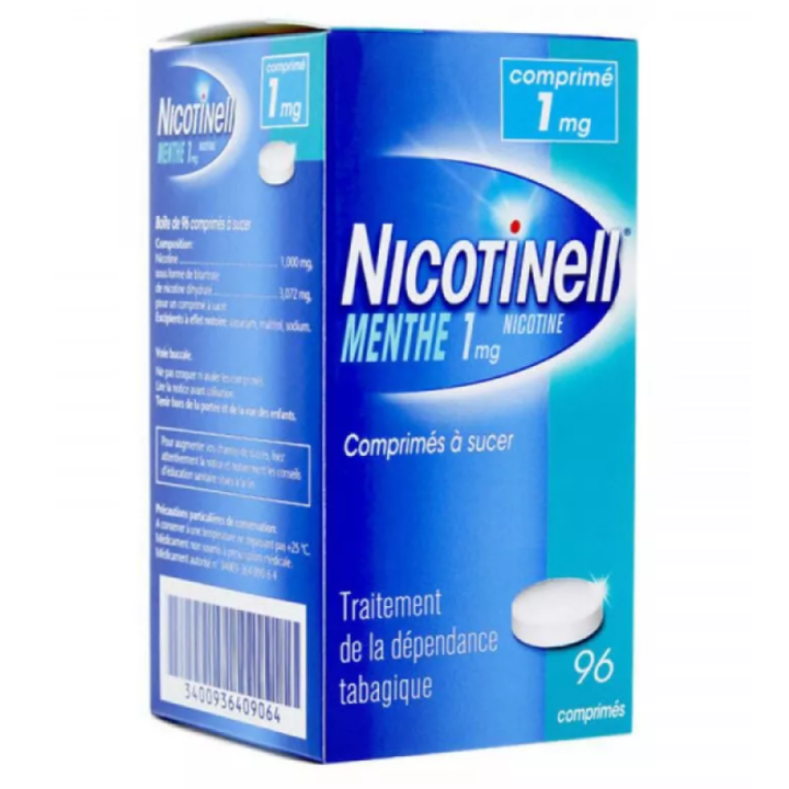 Nicotinell Minze 1mg - 96 Lutschtabletten