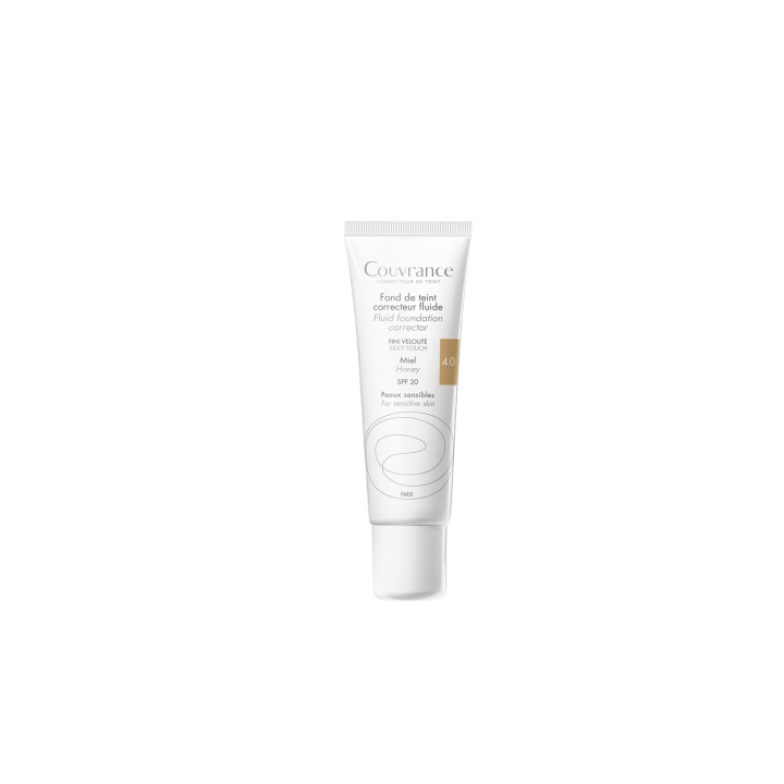 Deckkraft flüssige Korrektur-Foundation Honig 4.0 Avène - Tube mit 30 ml