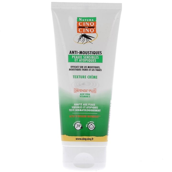 Mückenabwehrcreme fünf von fünf natura - Tube mit 100 ml