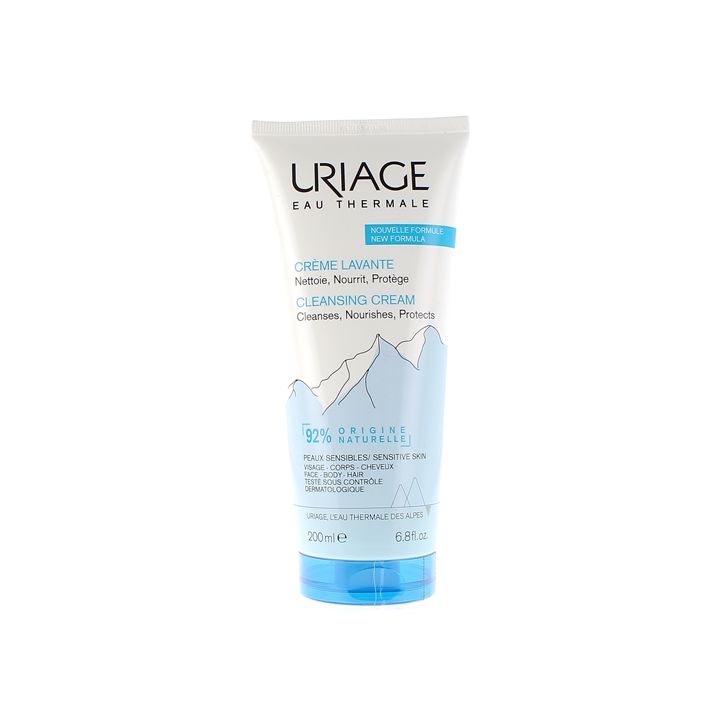 Reinigende Creme für empfindliche Haut Uriage - Tube mit 200 ml