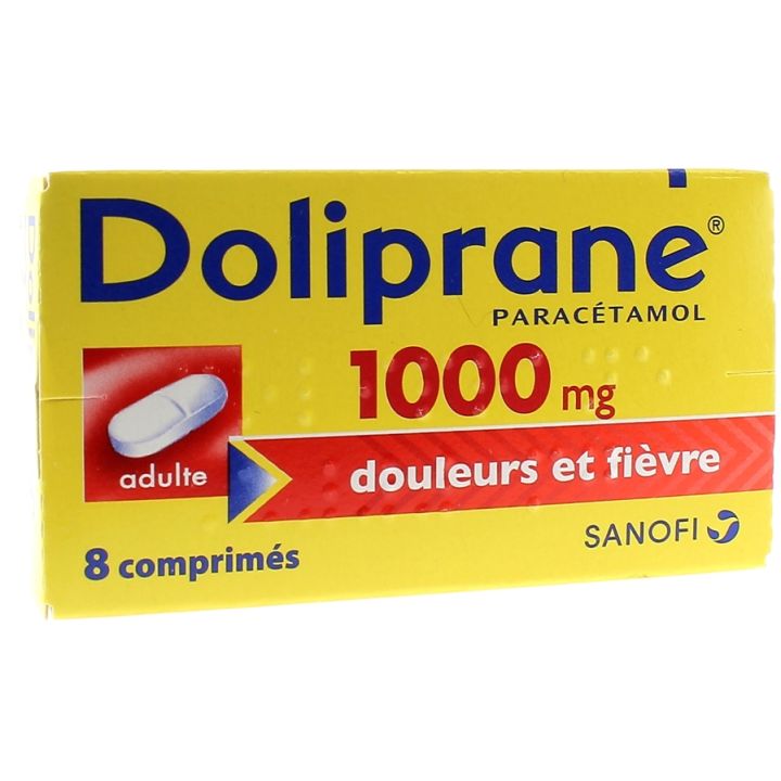 Doliprane 1000mg - 8 Tabletten