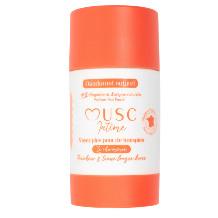 Natürlicher Deodorant Hot Peach La Charmeuse Moschus Intim - Roll-on 50g