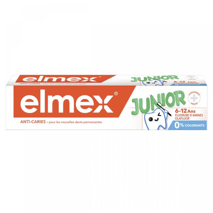 Elmex Junior Zahnpasta 6-12 Jahre - Tube mit 75 ml