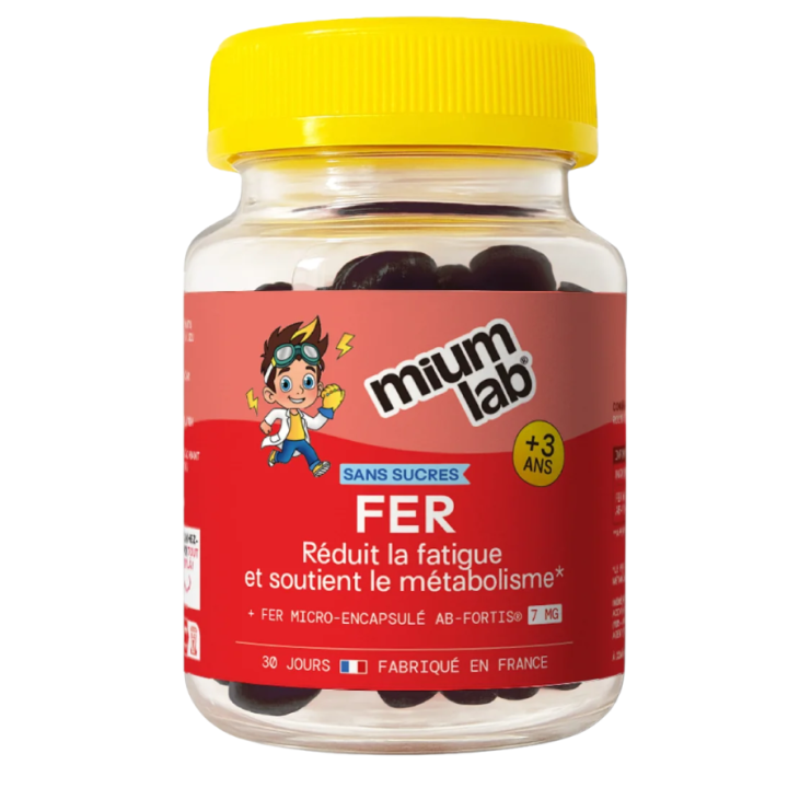 Fer Kinder ohne Zucker Mium Lab - 30 Gummies Dose