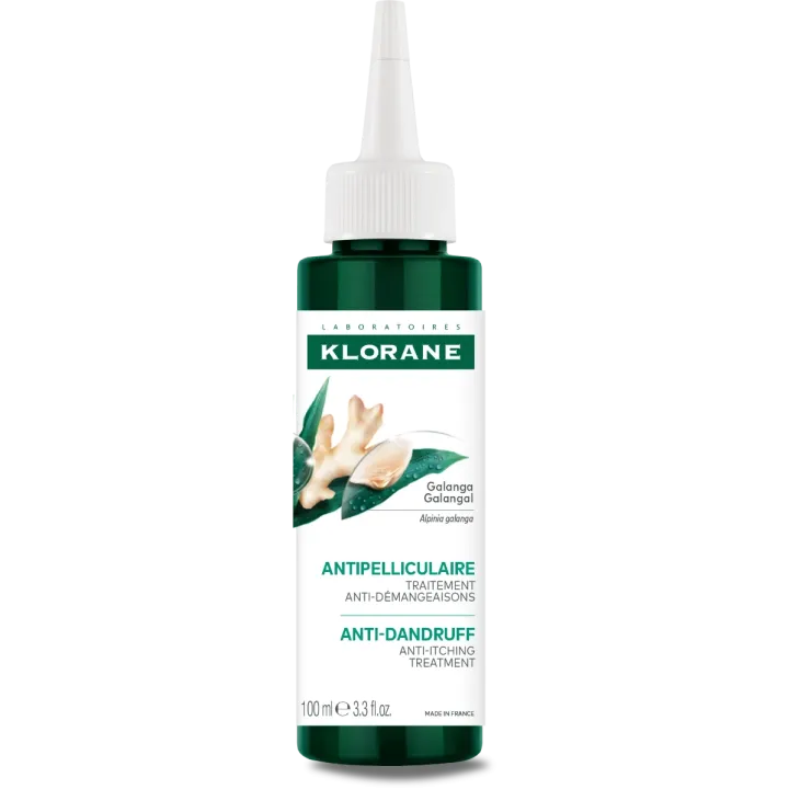 Antischuppen Anti-Juckreiz Behandlung Klorane - Flasche 100ml