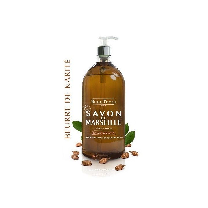 Überfettetes Duschgel Beauterra - Pumpflasche 300 ml