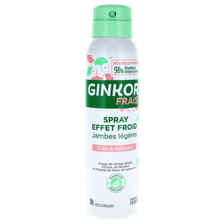 Ginkor Frisch Spray Kühleffekt leichte Beine - Spray mit 125 ml
