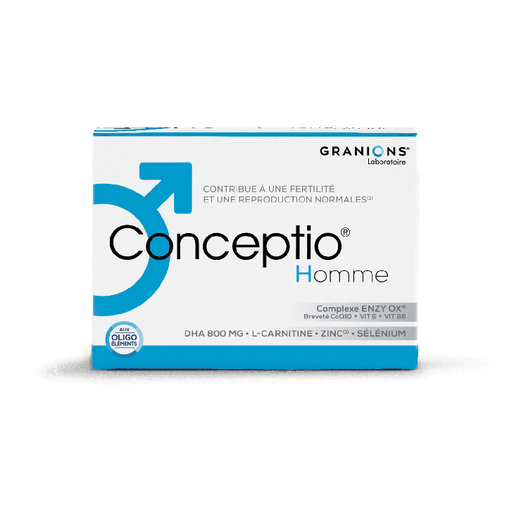 Conceptio Mann Granions - Box mit 90 Kapseln und 30 Beuteln
