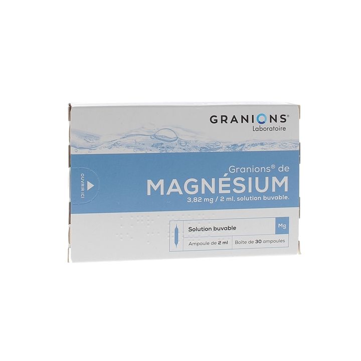 Granions von Magnesium 3,82mg - 30 Ampullen zu 2ml