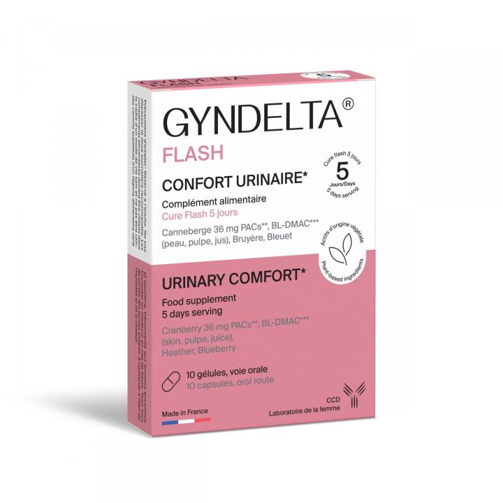 Gyndelta Flash - Packung mit 10 Kapseln