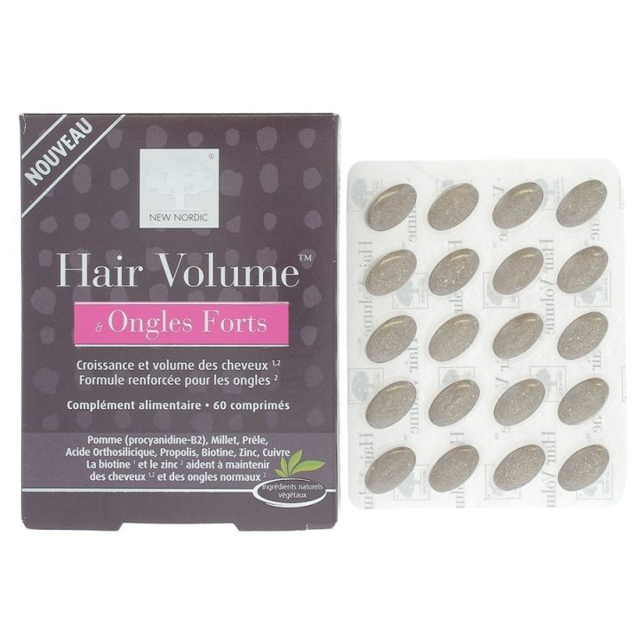 Haarvolumen & starke Nägel New Nordic - 60 Tabletten